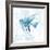 Blue Marble Tropical Fish-null-Framed Art Print