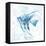 Blue Marble Tropical Fish-null-Framed Stretched Canvas