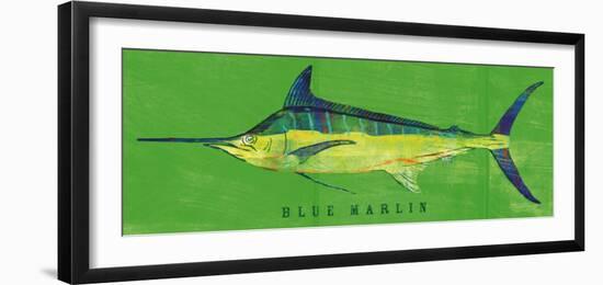 Blue Marlin-John Golden-Framed Art Print