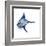 Blue Marlin-null-Framed Art Print