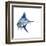Blue Marlin-null-Framed Art Print