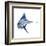 Blue Marlin-null-Framed Art Print