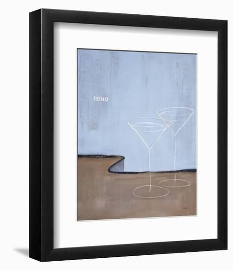 Blue Martini-Mark Pulliam-Framed Giclee Print