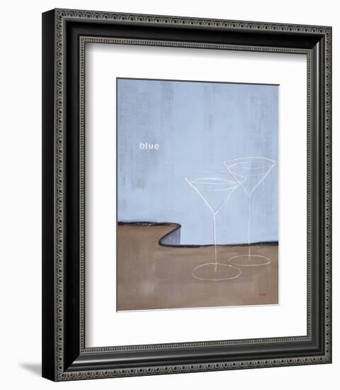 Blue Martini-Mark Pulliam-Framed Giclee Print