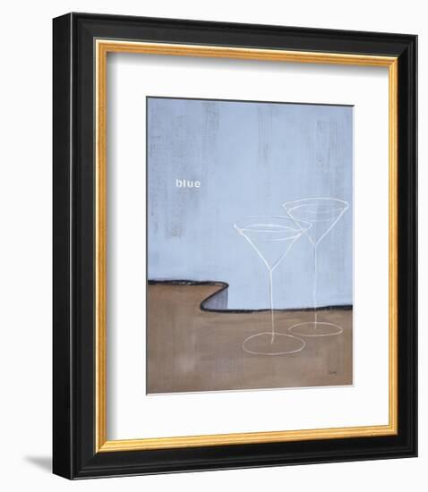 Blue Martini-Mark Pulliam-Framed Giclee Print