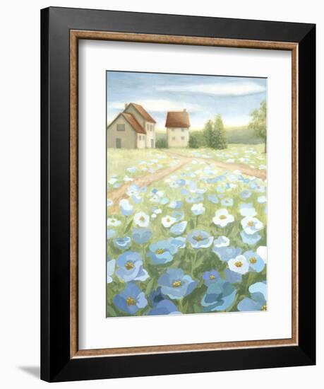 Blue Meadow-Megan Meagher-Framed Premium Giclee Print