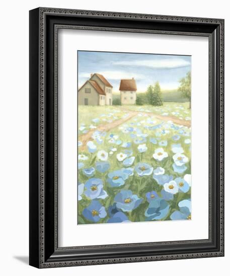 Blue Meadow-Megan Meagher-Framed Premium Giclee Print