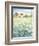 Blue Meadow-Megan Meagher-Framed Art Print