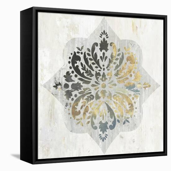 Blue Medallion-Aimee Wilson-Framed Stretched Canvas