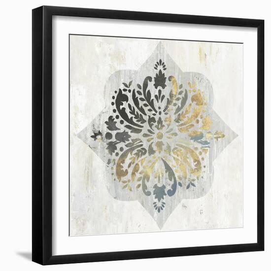 Blue Medallion-Aimee Wilson-Framed Art Print