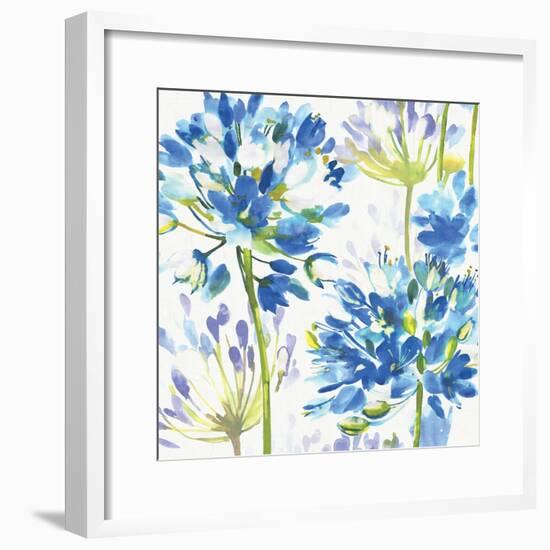 Blue Medley III-Hugo Wild-Framed Premium Giclee Print