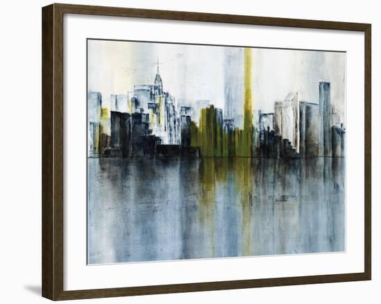 Blue Metropolis-Jodi Maas-Framed Giclee Print