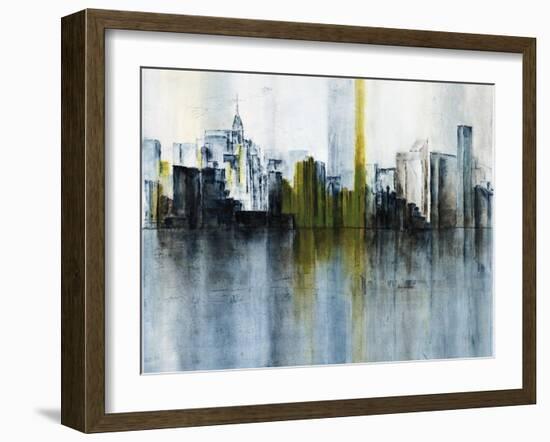 Blue Metropolis-Jodi Maas-Framed Giclee Print