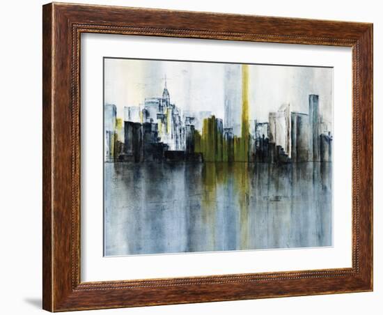 Blue Metropolis-Jodi Maas-Framed Giclee Print