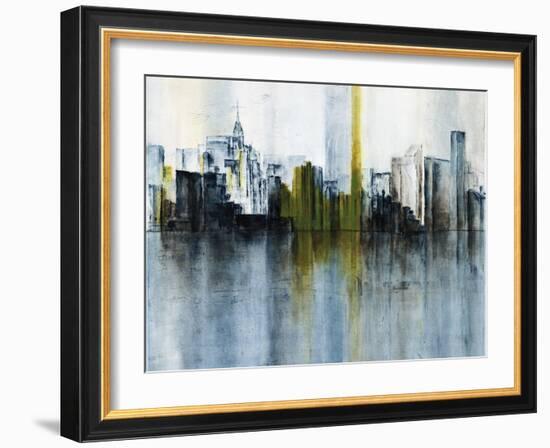 Blue Metropolis-Jodi Maas-Framed Giclee Print