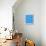 Blue Mid Century Composition-Eline Isaksen-Art Print displayed on a wall