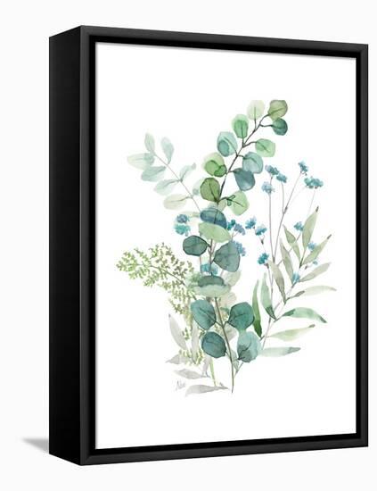 Blue Mist Eucalyptus I-null-Framed Stretched Canvas