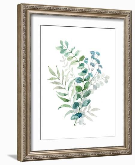 Blue Mist Eucalyptus II-null-Framed Art Print