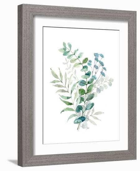 Blue Mist Eucalyptus II-null-Framed Art Print