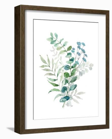 Blue Mist Eucalyptus II-null-Framed Art Print