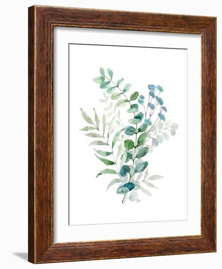 Blue Mist Eucalyptus II-null-Framed Art Print