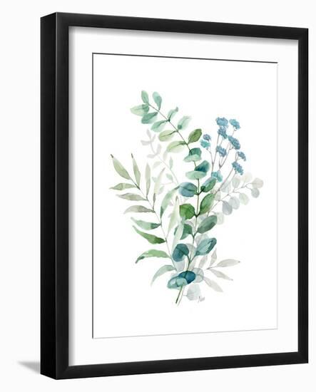 Blue Mist Eucalyptus II-null-Framed Art Print