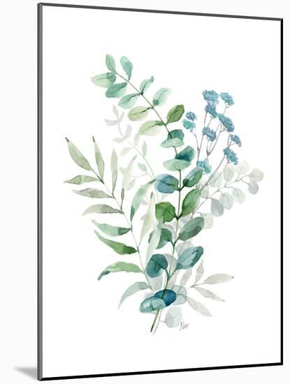 Blue Mist Eucalyptus II-null-Mounted Art Print