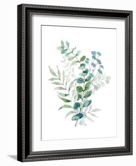 Blue Mist Eucalyptus II-null-Framed Art Print