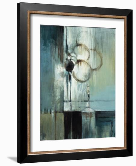 Blue Modern I-Terri Burris-Framed Art Print