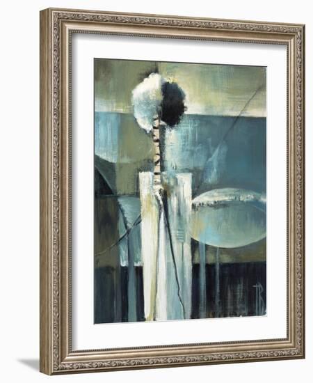 Blue Modern II-Terri Burris-Framed Art Print