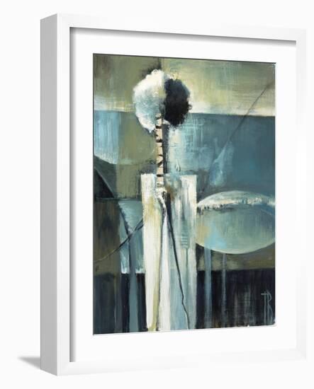 Blue Modern II-Terri Burris-Framed Art Print