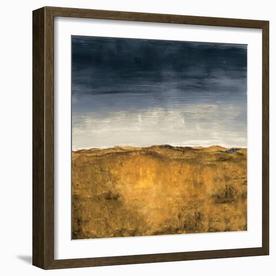 Blue Modern Landscape I-Lanie Loreth-Framed Art Print