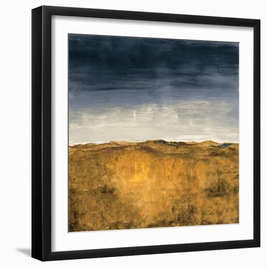 Blue Modern Landscape I-Lanie Loreth-Framed Art Print