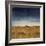 Blue Modern Landscape II-Lanie Loreth-Framed Art Print