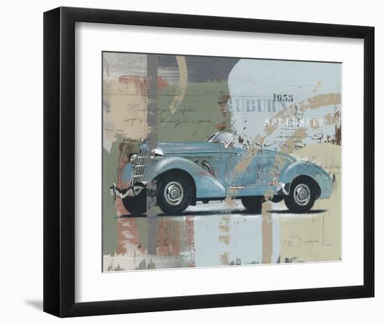 Blue Monday-Joadoor-Framed Art Print