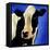 Blue Moo Moo-Will Bullas-Framed Premier Image Canvas