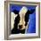 Blue Moo Moo-Will Bullas-Framed Giclee Print