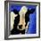 Blue Moo Moo-Will Bullas-Framed Giclee Print