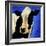 Blue Moo Moo-Will Bullas-Framed Giclee Print