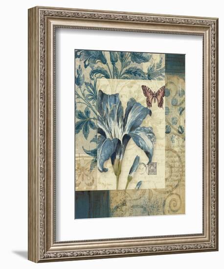 Blue Moods Lily-Pamela Gladding-Framed Art Print