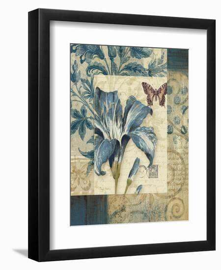 Blue Moods Lily-Pamela Gladding-Framed Art Print