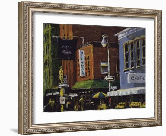 Blue Moon Cafe, New York City-Patti Mollica-Framed Giclee Print