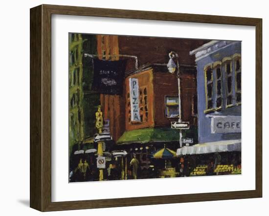 Blue Moon Cafe, New York City-Patti Mollica-Framed Giclee Print