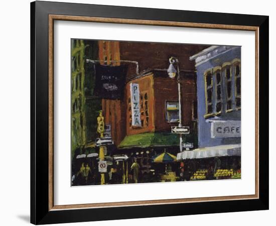 Blue Moon Cafe, New York City-Patti Mollica-Framed Giclee Print