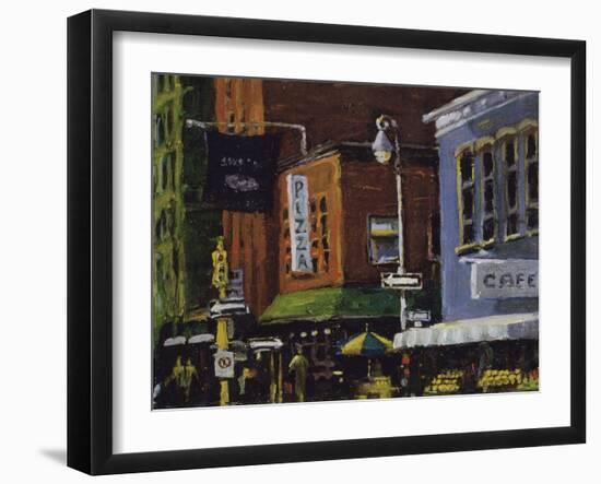 Blue Moon Cafe, New York City-Patti Mollica-Framed Giclee Print