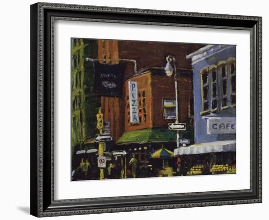 Blue Moon Cafe, New York City-Patti Mollica-Framed Giclee Print