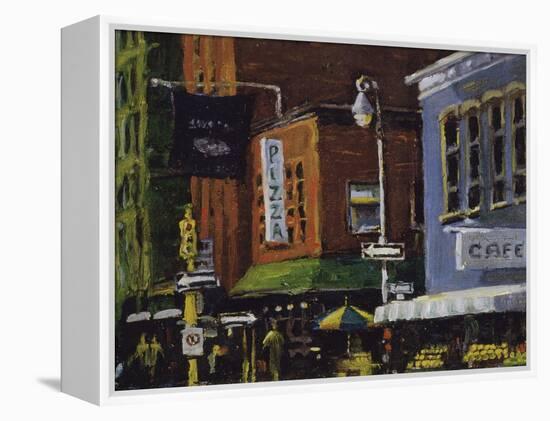 Blue Moon Cafe, New York City-Patti Mollica-Framed Premier Image Canvas