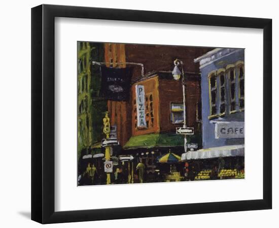 Blue Moon Cafe, New York City-Patti Mollica-Framed Giclee Print