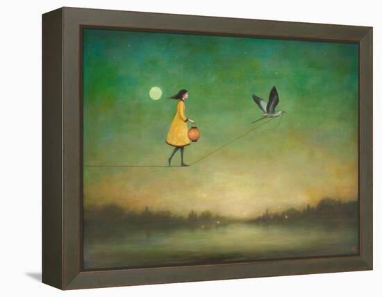 Blue Moon Expedition-Duy Huynh-Framed Stretched Canvas