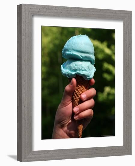 Blue Moon Ice Cream, Concord, New Hampshire-Larry Crowe-Framed Photographic Print